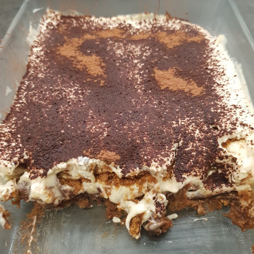 Les différents couche de tiramisu 